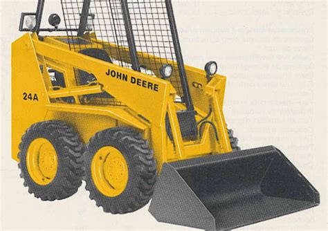 john deere 24a skid steer manual|jd24 a loader specs.